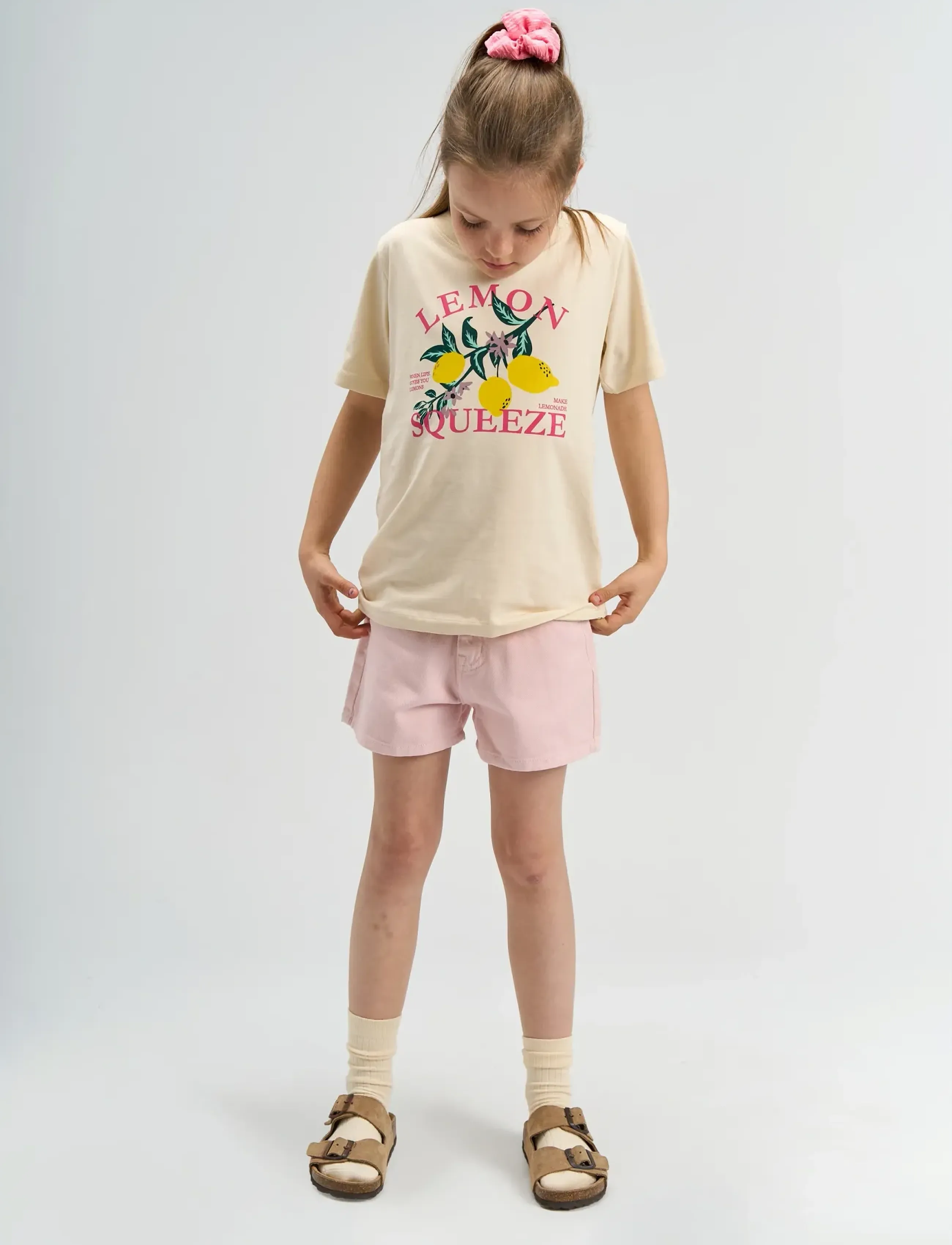 The New TNSamantha Regular Fit Denim Shorts - Shorts - LIGHT LILAC / pink/rose