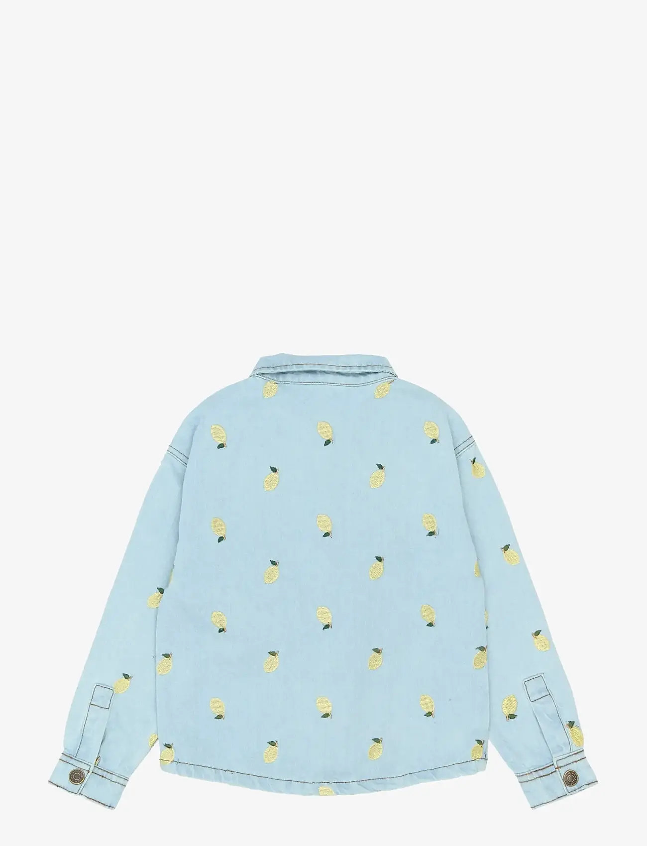 The New - TNSia Denim Overshirt - teksa ja velvet - light blue denim emb - 2