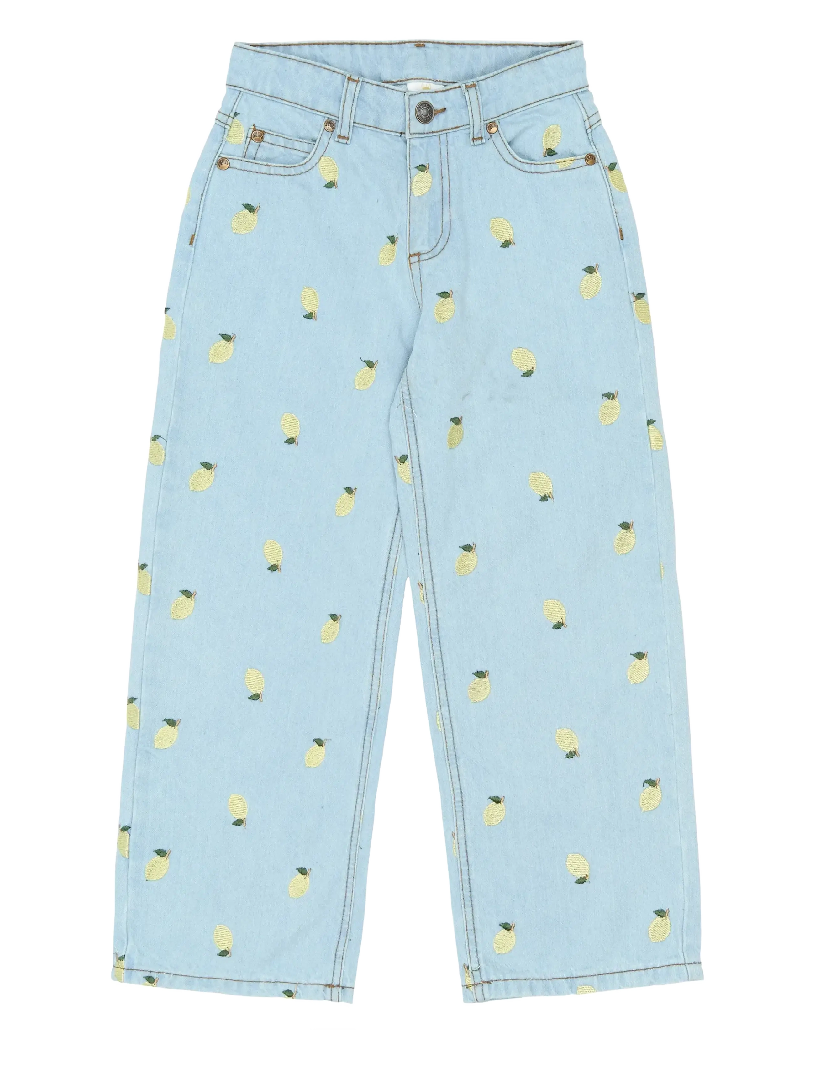 The New TNSia Wide Fit Jeans - Neuheiten - LIGHT BLUE DENIM EMB / blue