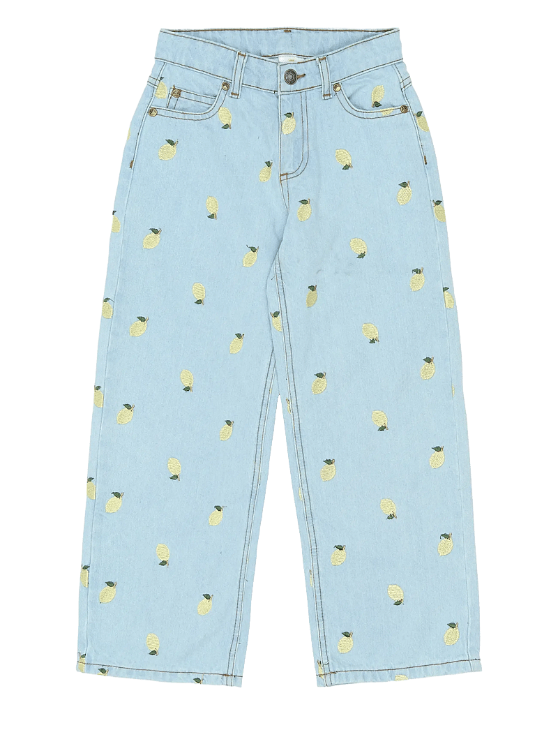 The New - TNSia Wide Fit Jeans - brede jeans - light blue denim emb - 1