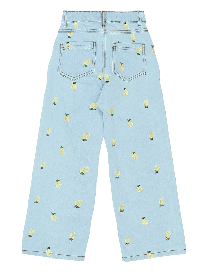 The New - TNSia Wide Fit Jeans - brede jeans - light blue denim emb - 2