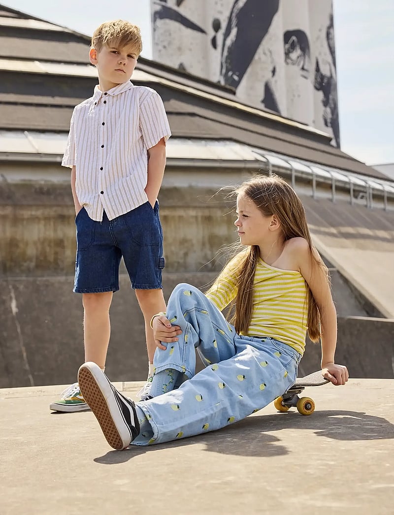 The New - TNSia Wide Fit Jeans - brede jeans - light blue denim emb - 4