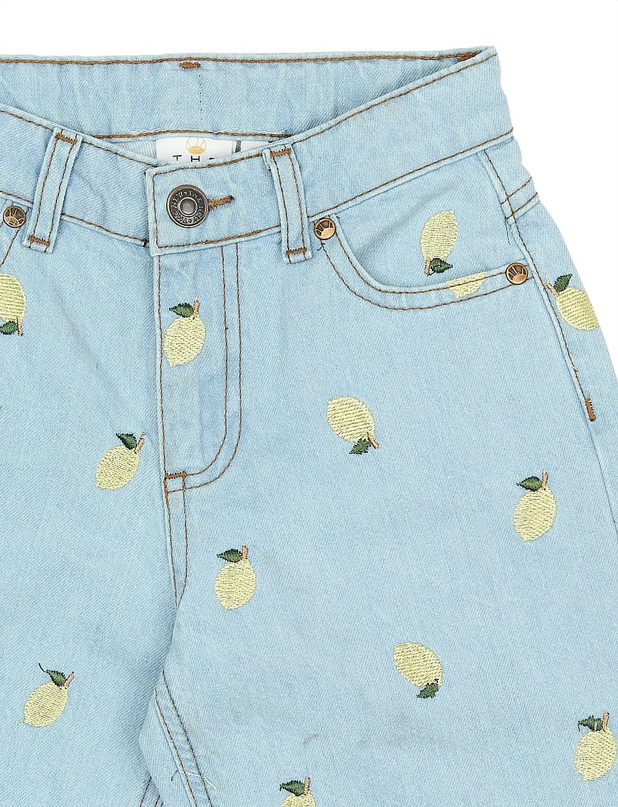 The New - TNSia Wide Fit Jeans - brede jeans - light blue denim emb - 5