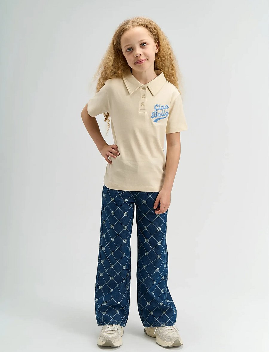 The New - TNSigbrit S_S Polo - kortärmade pikéer - gardenia - 0