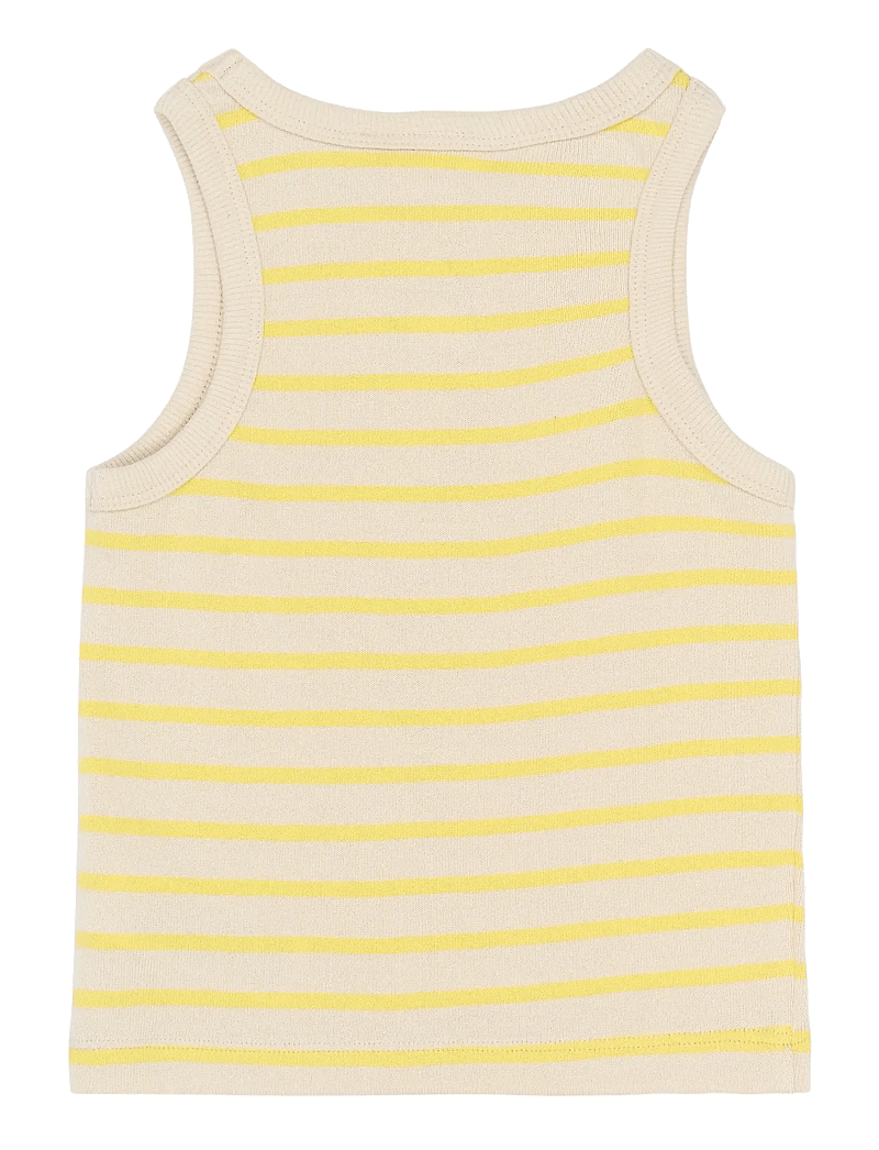 The New - TNShannon Short S_L Top - Ærmeløs undertrøje - acacia striped - 2