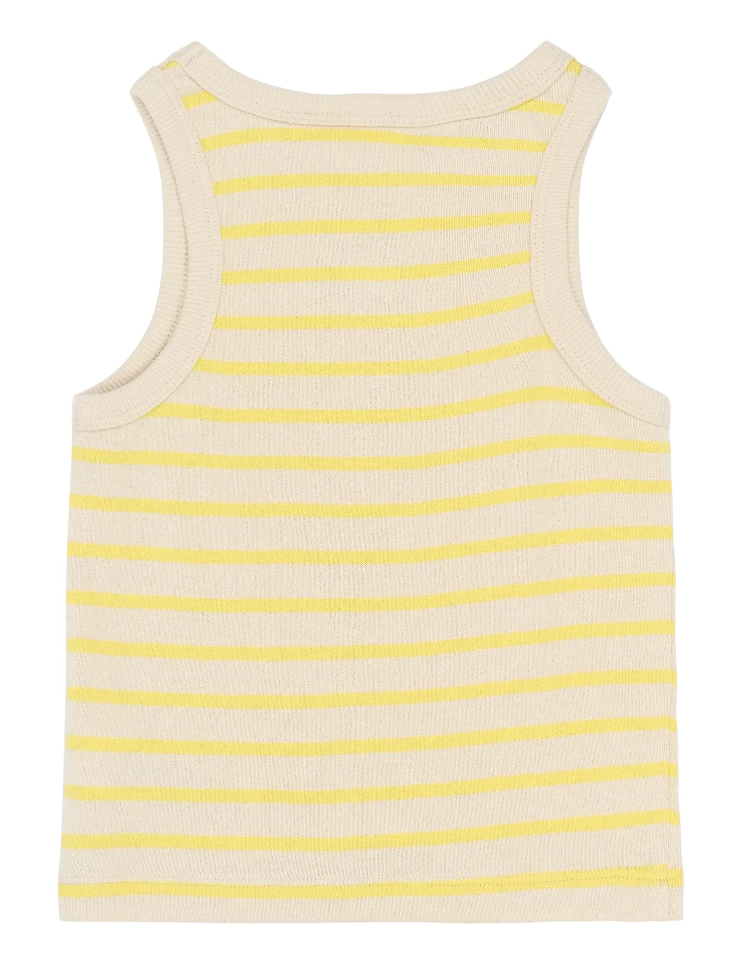 The New - TNShannon Short S_L Top - Ærmeløs undertrøje - acacia striped - 2