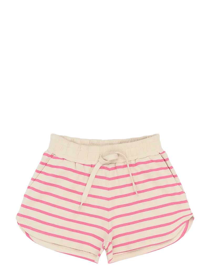 The New - TNShannon Shorts - lühikesed dressipüksid - carmine rose striped - 1