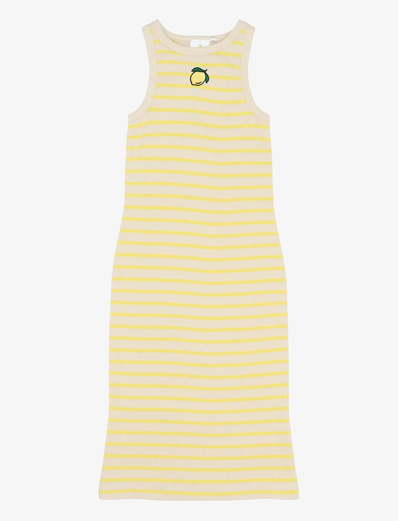 The New - TNShannon S_L Dress - acacia striped - 1