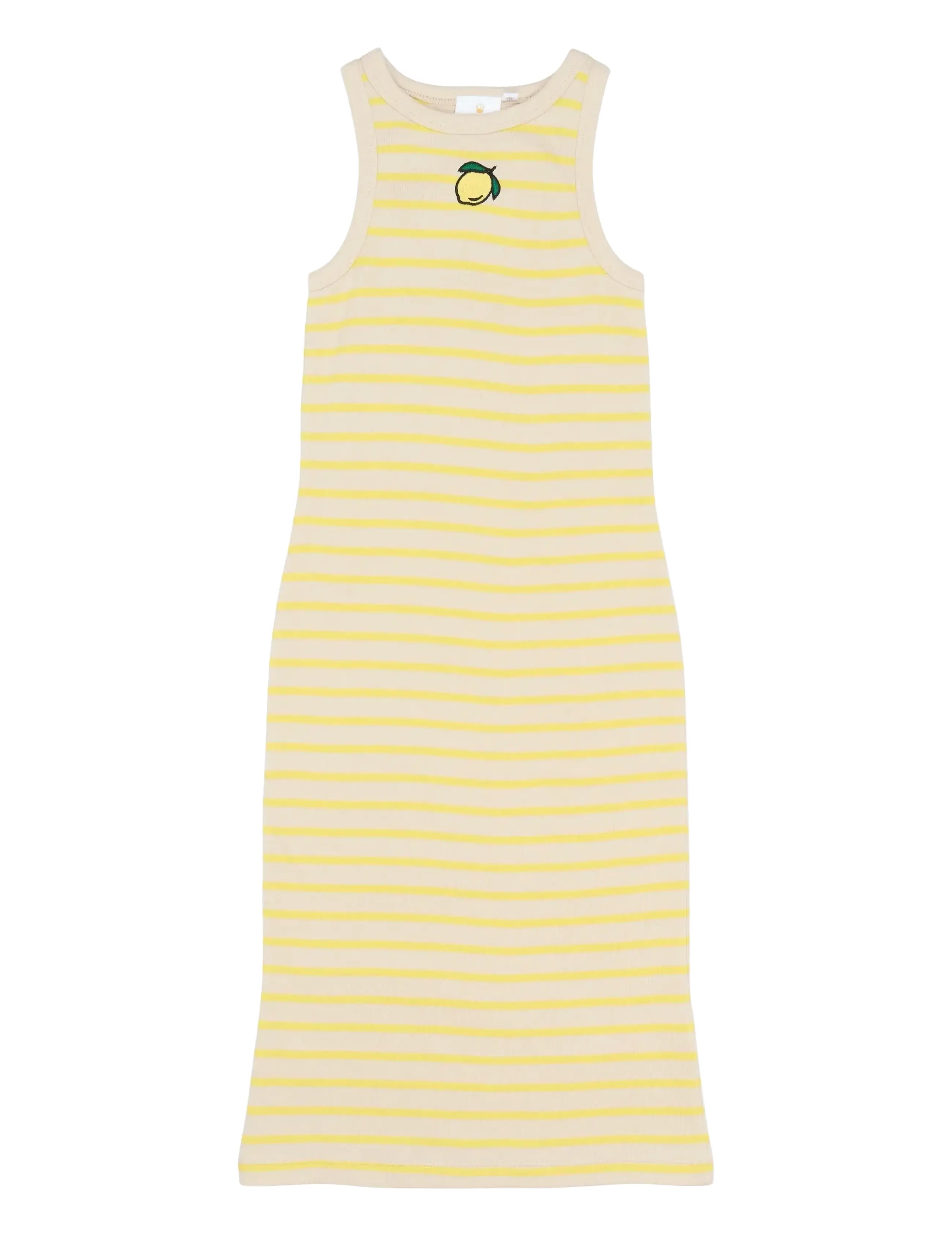 The New TNShannon S_L Dress - Teismelised 140-176 - ACACIA STRIPED / yellow