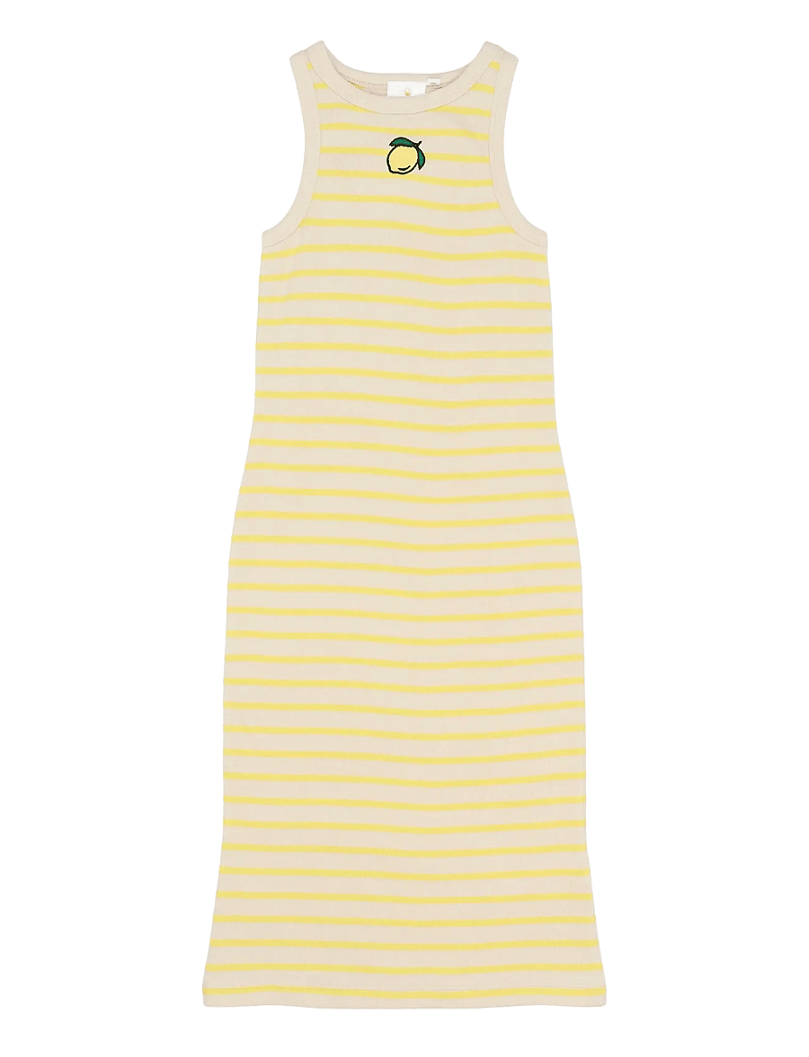 The New - TNShannon S_L Dress - acacia striped - 1
