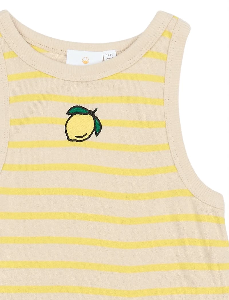 The New - TNShannon S_L Dress - acacia striped - 4