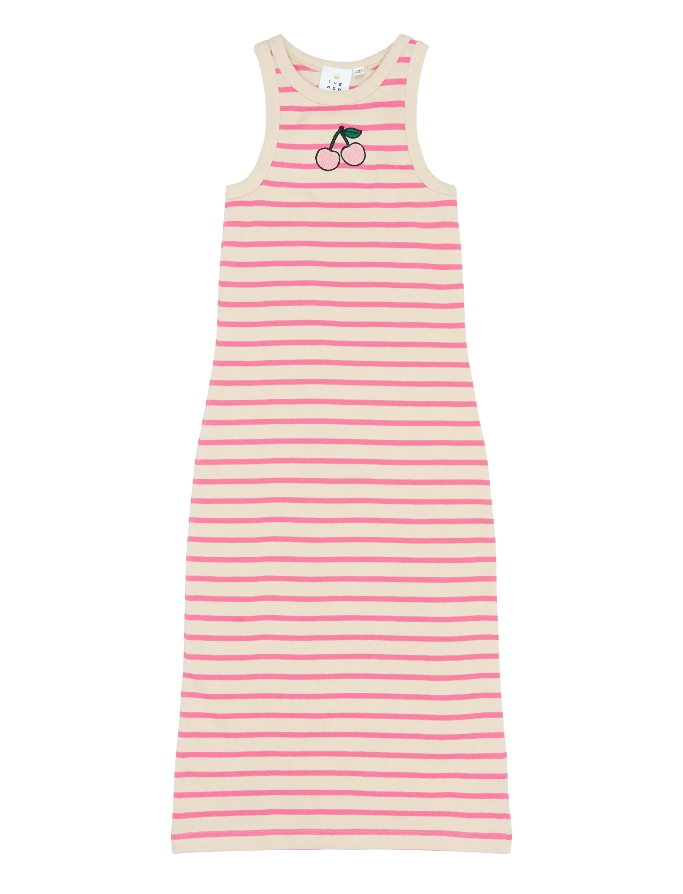 The New TNShannon S_L Dress - The New - CARMINE ROSE STRIPED / pink/rose