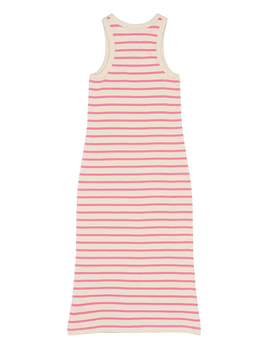 The New - TNShannon S_L Dress - Ærmeløse hverdagskjoler - carmine rose striped - 1