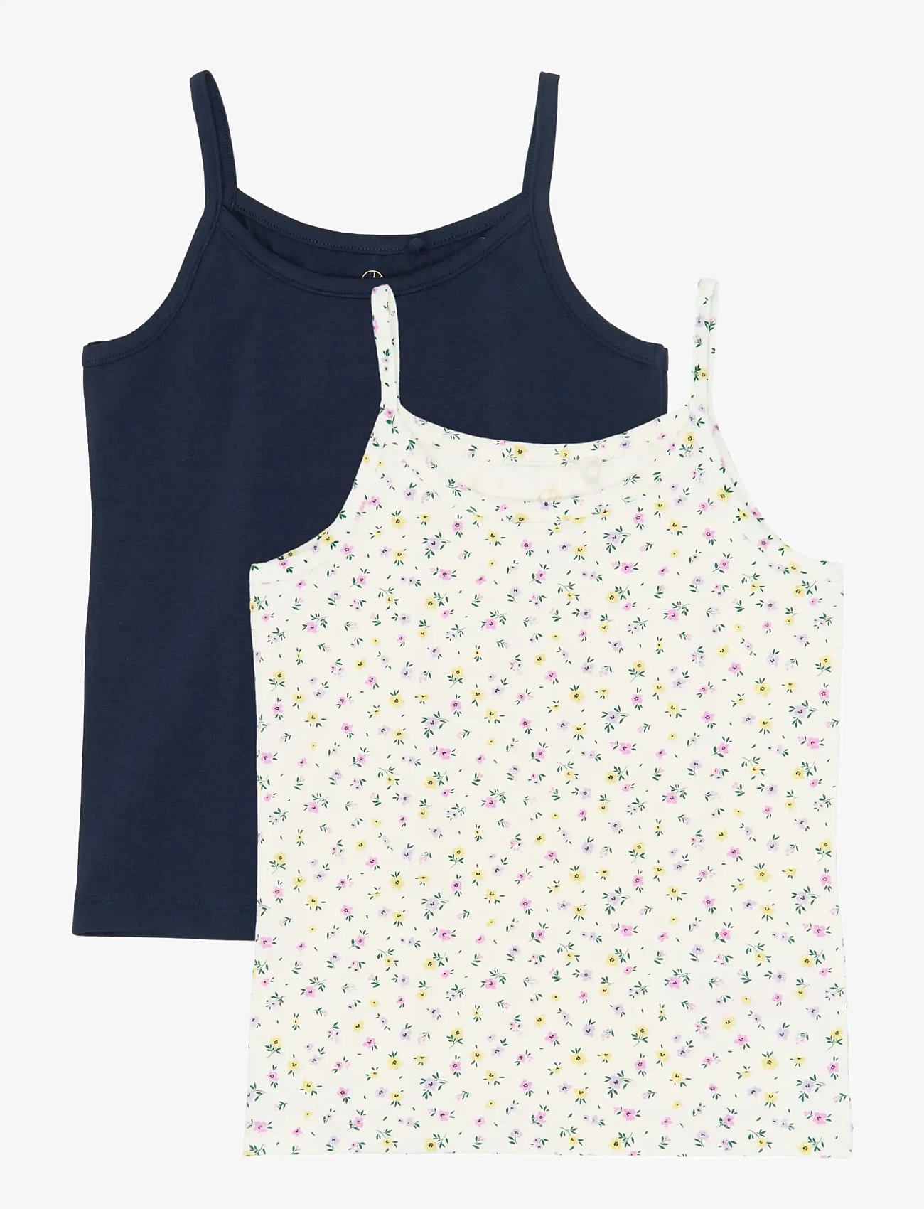 The New - TNTHE NEW Strap Top 2-Pack - linnen - navy blazer - 0