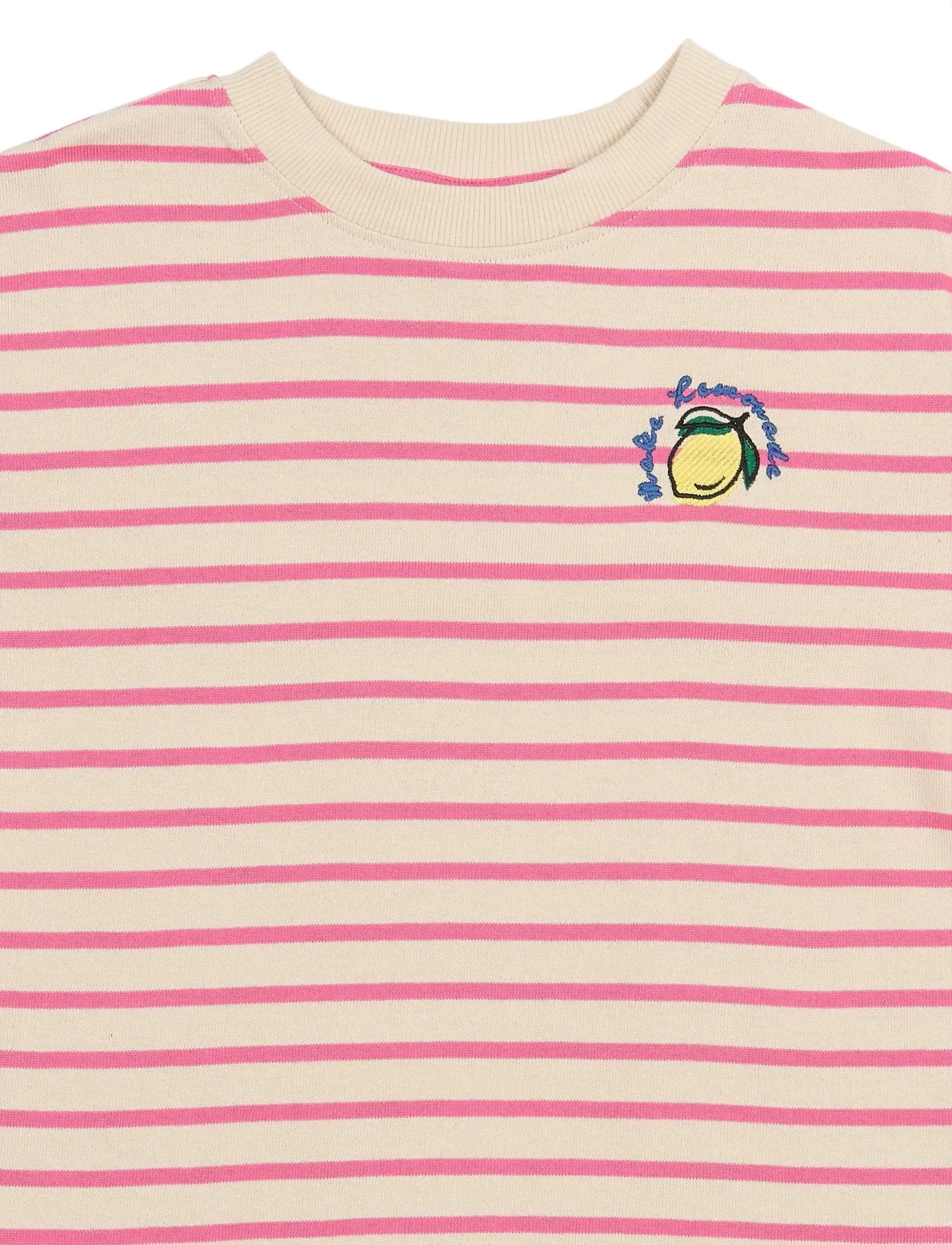 The New - TNSanny OS S_S Tee - kurzärmelige - carmine rose striped - 2