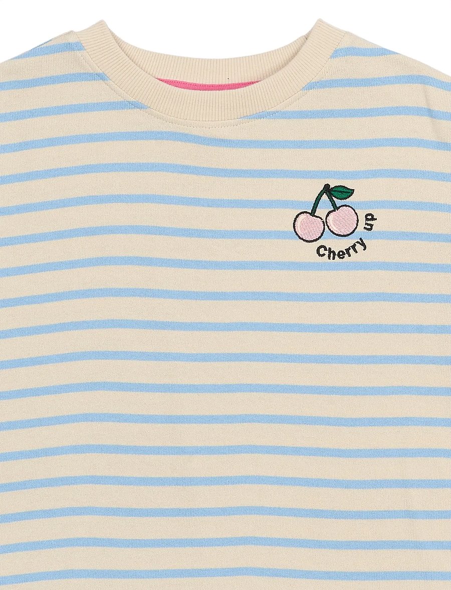 The New - TNSanny OS S_S Tee - kurzärmelige - forever blue striped - 2