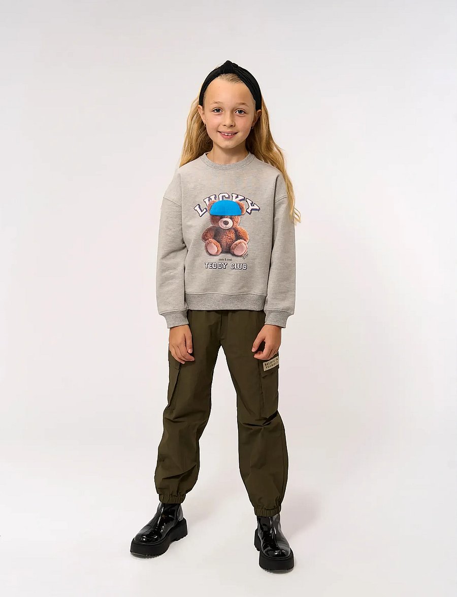 The New - TNPendra OS Adult Sweatshirt - dressipluusid - light grey melange - 5