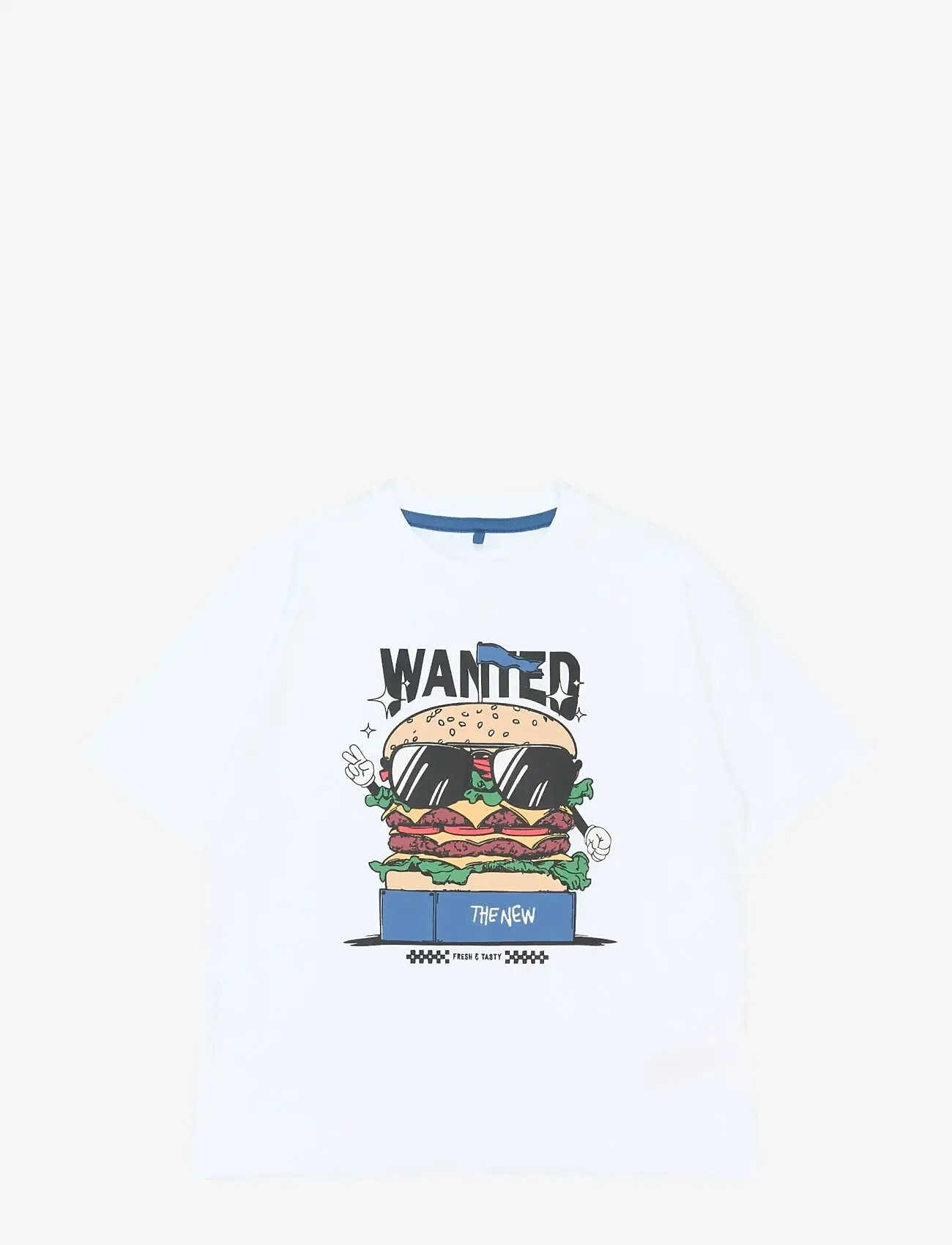 The New - TNSteve OS S_S Tee - kortærmede t-shirts - bright white - 1