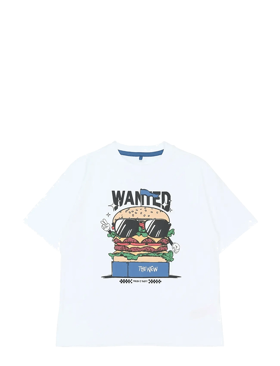 The New - TNSteve OS S_S Tee - kortærmede t-shirts - bright white - 1