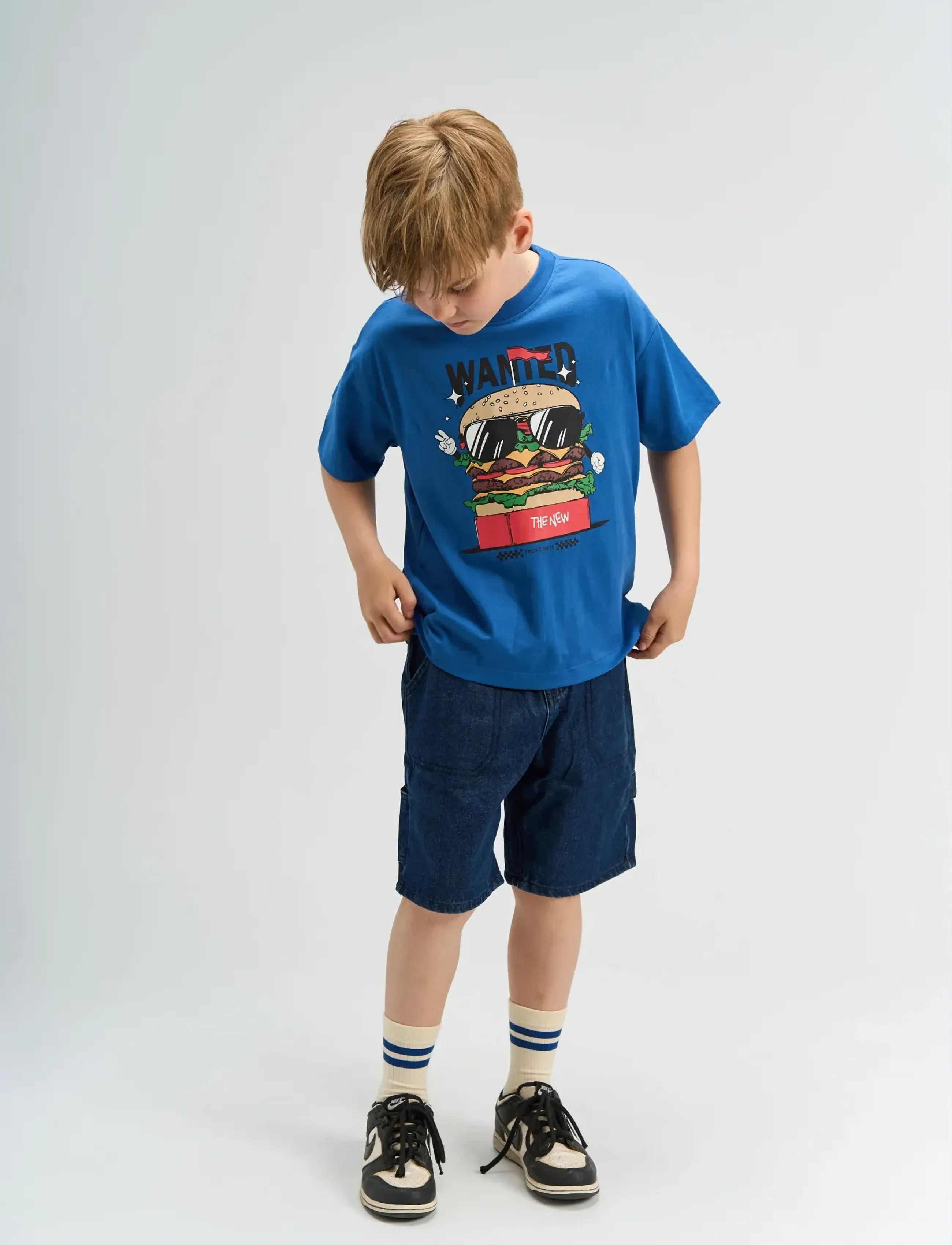 The New TNSteve OS S_S Tee - Kurzärmelige - TRUE BLUE / blue