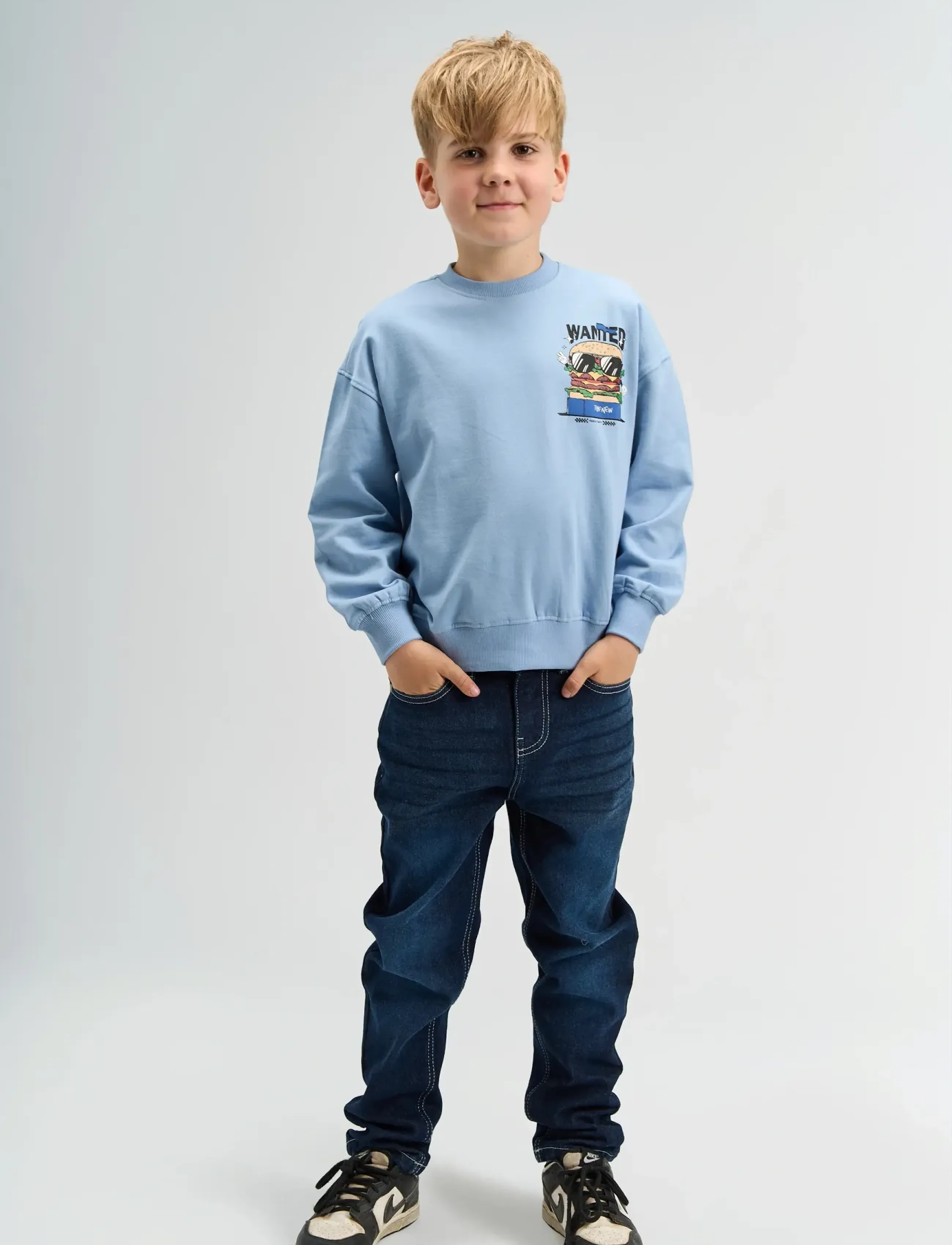 The New - TNSteven OS Sweatshirt - sweatshirts - forever blue - 0