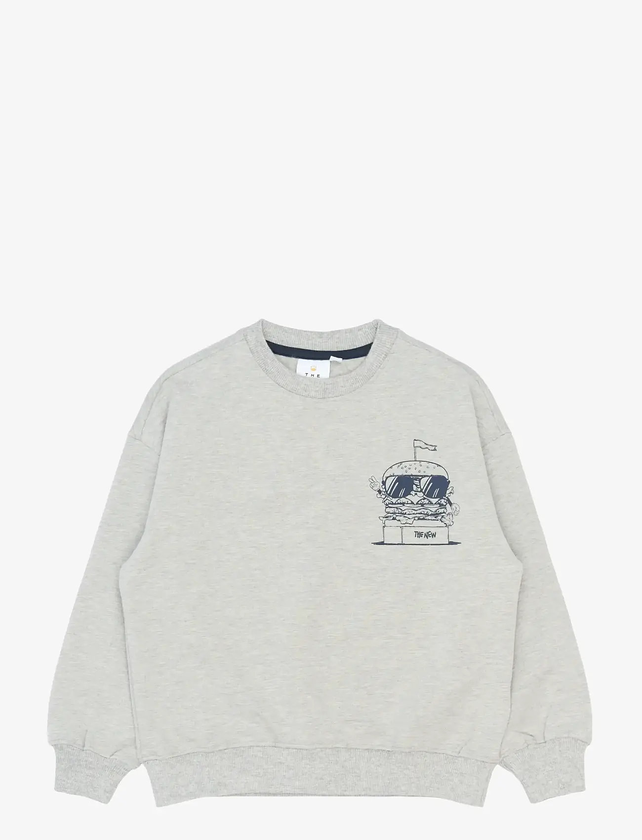 The New - TNStevie OS Sweatshirt - sweatshirts - light grey melange - 1