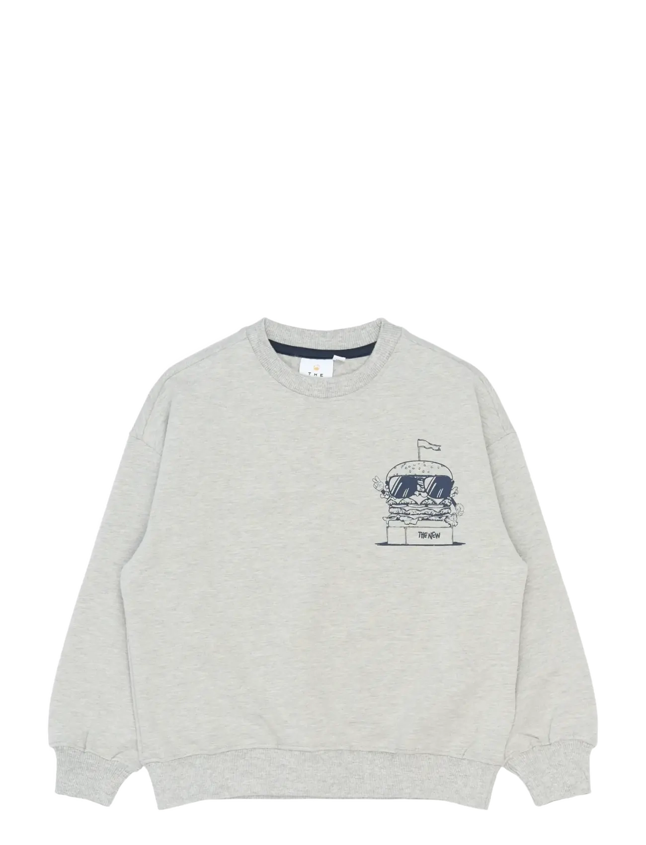 The New TNStevie OS Sweatshirt - Lapsed 98–134 - LIGHT GREY MELANGE / grey