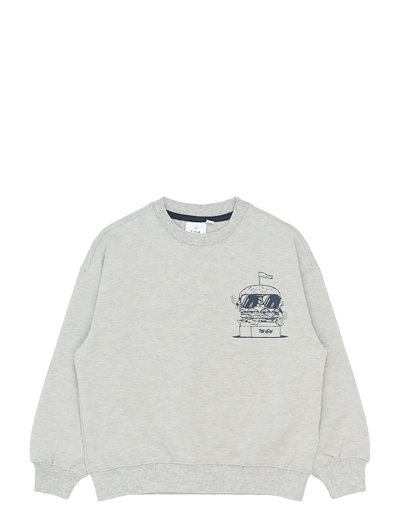 The New - TNStevie OS Sweatshirt - sweatshirts - light grey melange - 1