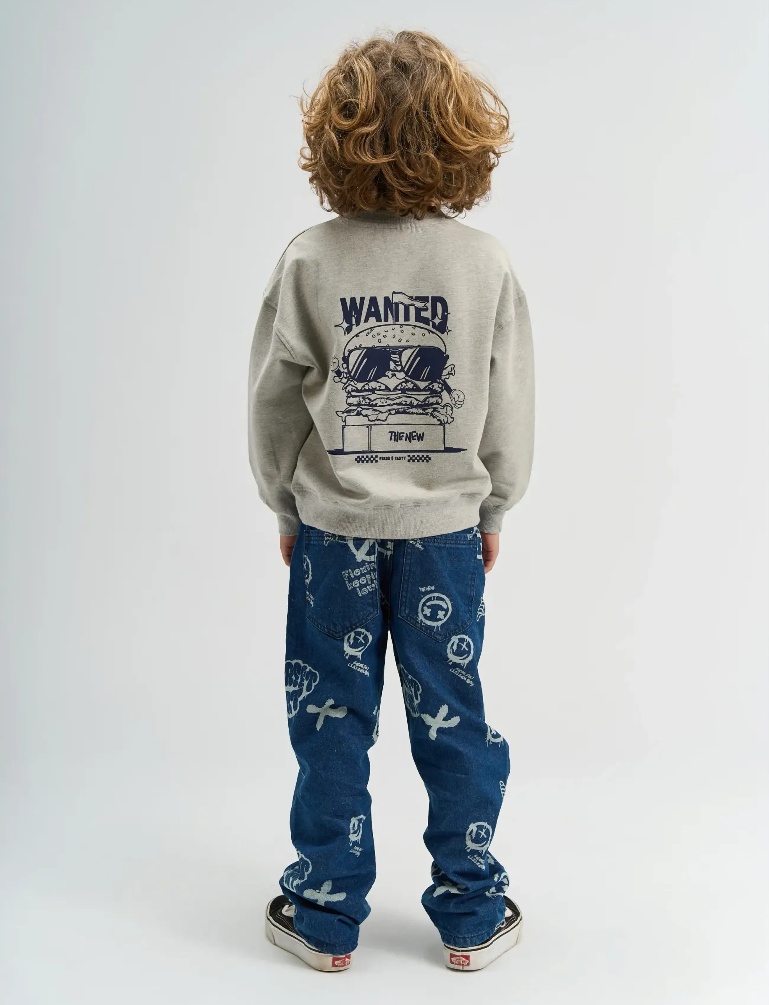 The New - TNStevie OS Sweatshirt - sporta džemperi - light grey melange - 4