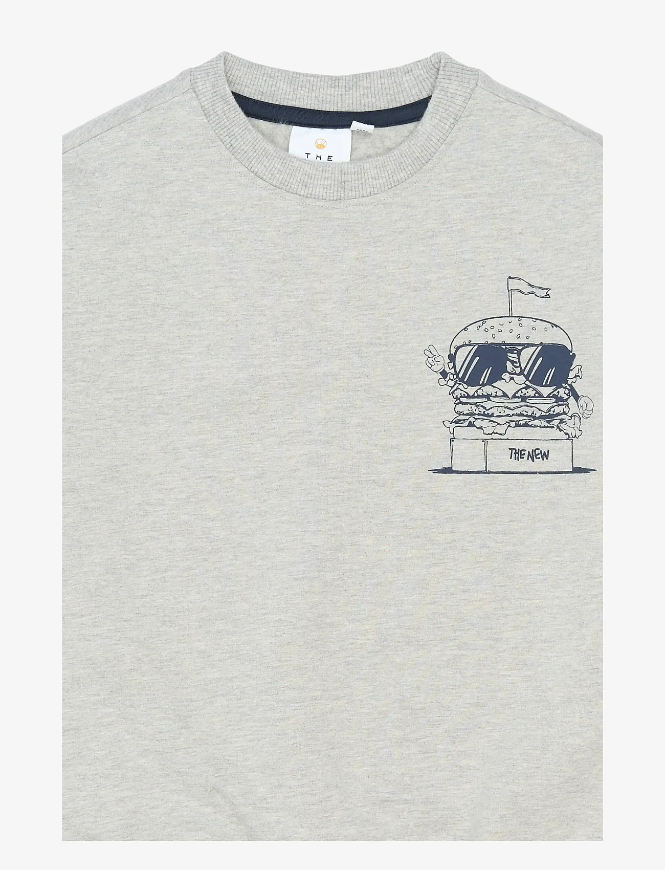 The New - TNStevie OS Sweatshirt - sweatshirts - light grey melange - 3