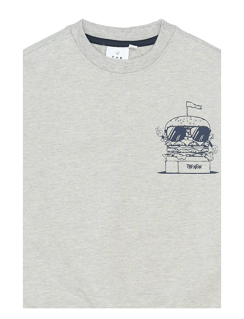 The New - TNStevie OS Sweatshirt - sweatshirts - light grey melange - 3