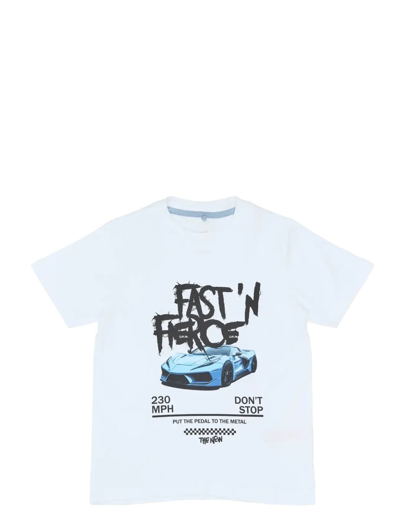 The New TNSven S_S Tee - Teens 140-176 - BRIGHT WHITE / white