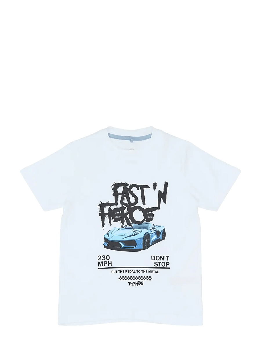 The New - TNSven S_S Tee - lühikeste varrukatega t-särgid - bright white - 1