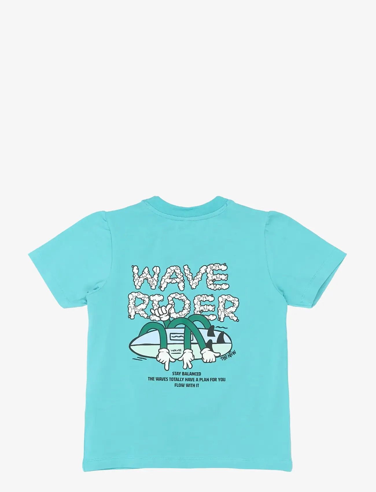 The New - TNSigfrid S_S Tee - kurzärmelige - maui blue - 2