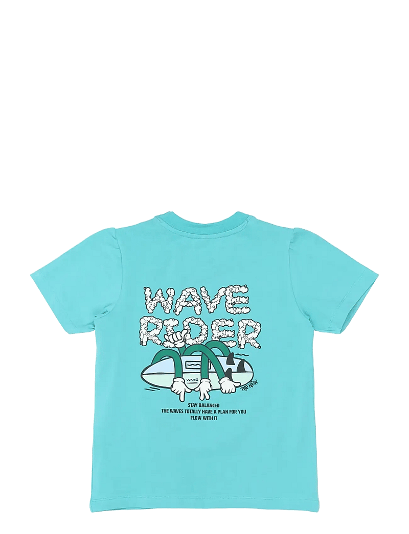 The New - TNSigfrid S_S Tee - kurzärmelige - maui blue - 2