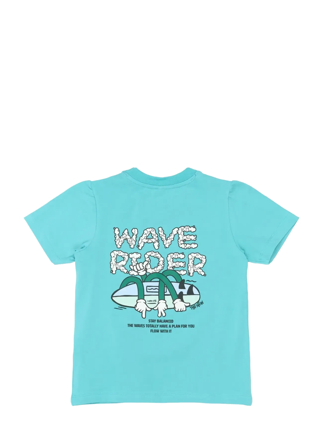 The New - TNSigfrid S_S Tee - lühikeste varrukatega t-särgid - maui blue - 2