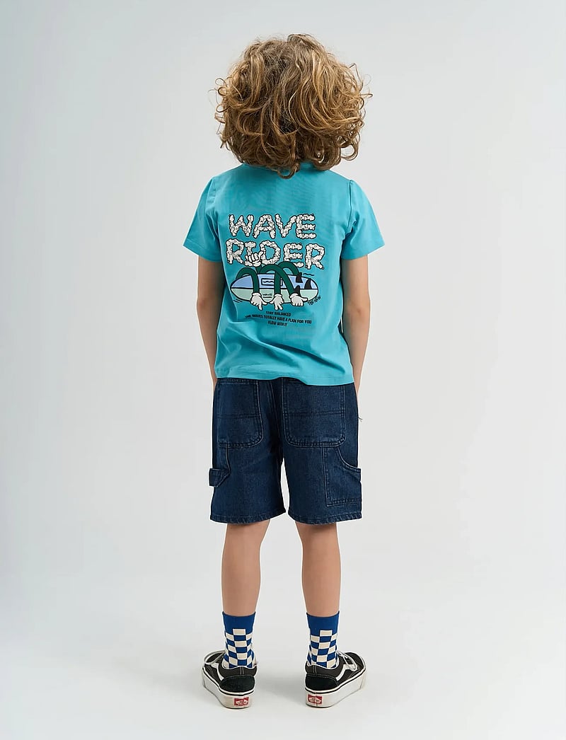 The New - TNSigfrid S_S Tee - kurzärmelige - maui blue - 3