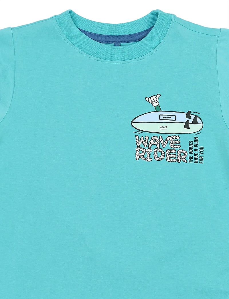 The New - TNSigfrid S_S Tee - kurzärmelige - maui blue - 4