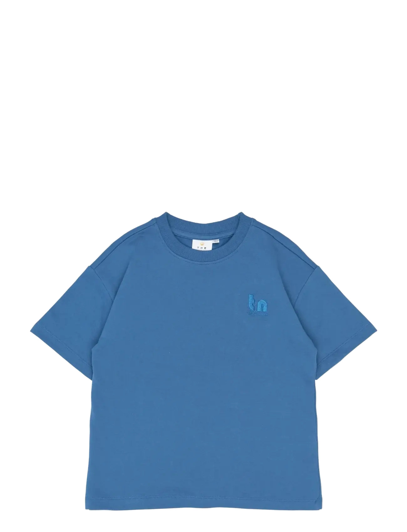 The New TNRasmus OS S_S Sweat Tee - Teens 9-14 år - TRUE BLUE / blue