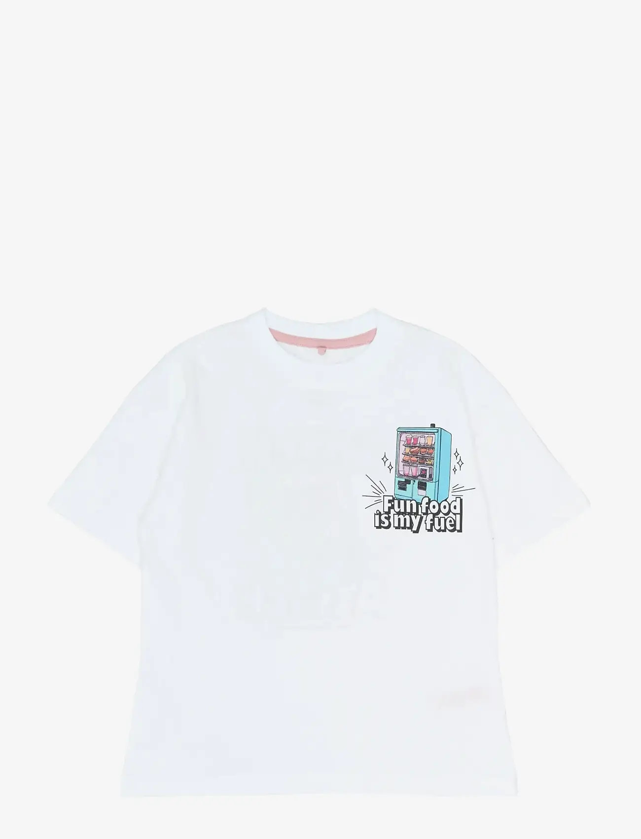 The New - TNSnack OS S_S Tee - short-sleeved t-shirts - bright white - 1