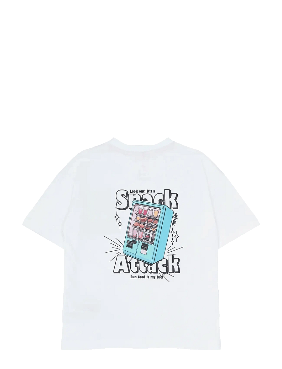 The New - TNSnack OS S_S Tee - kurzärmelige - bright white - 2