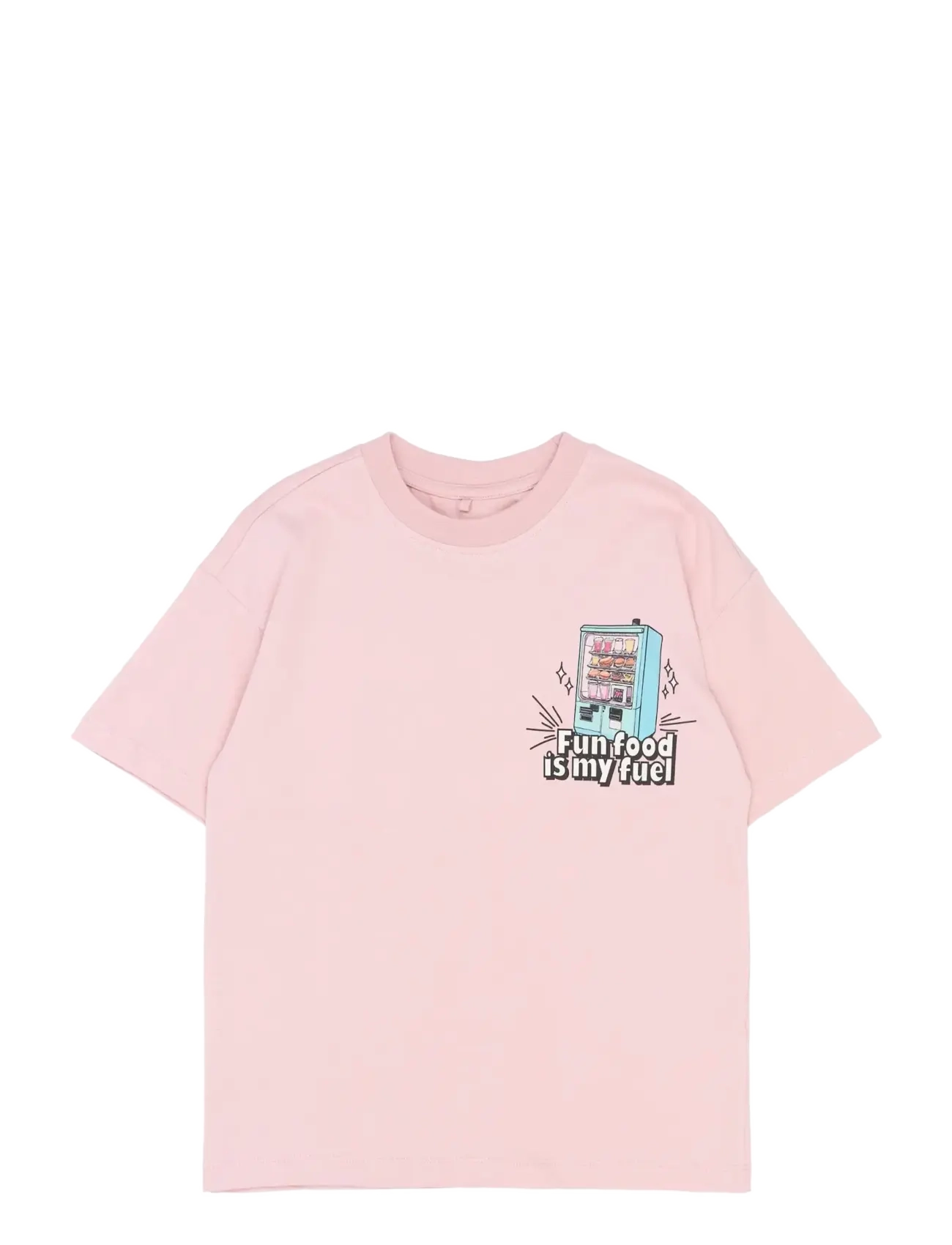 The New TNSnack OS S_S Tee - Osta suuruse järgi - SILVER PINK / pink/rose