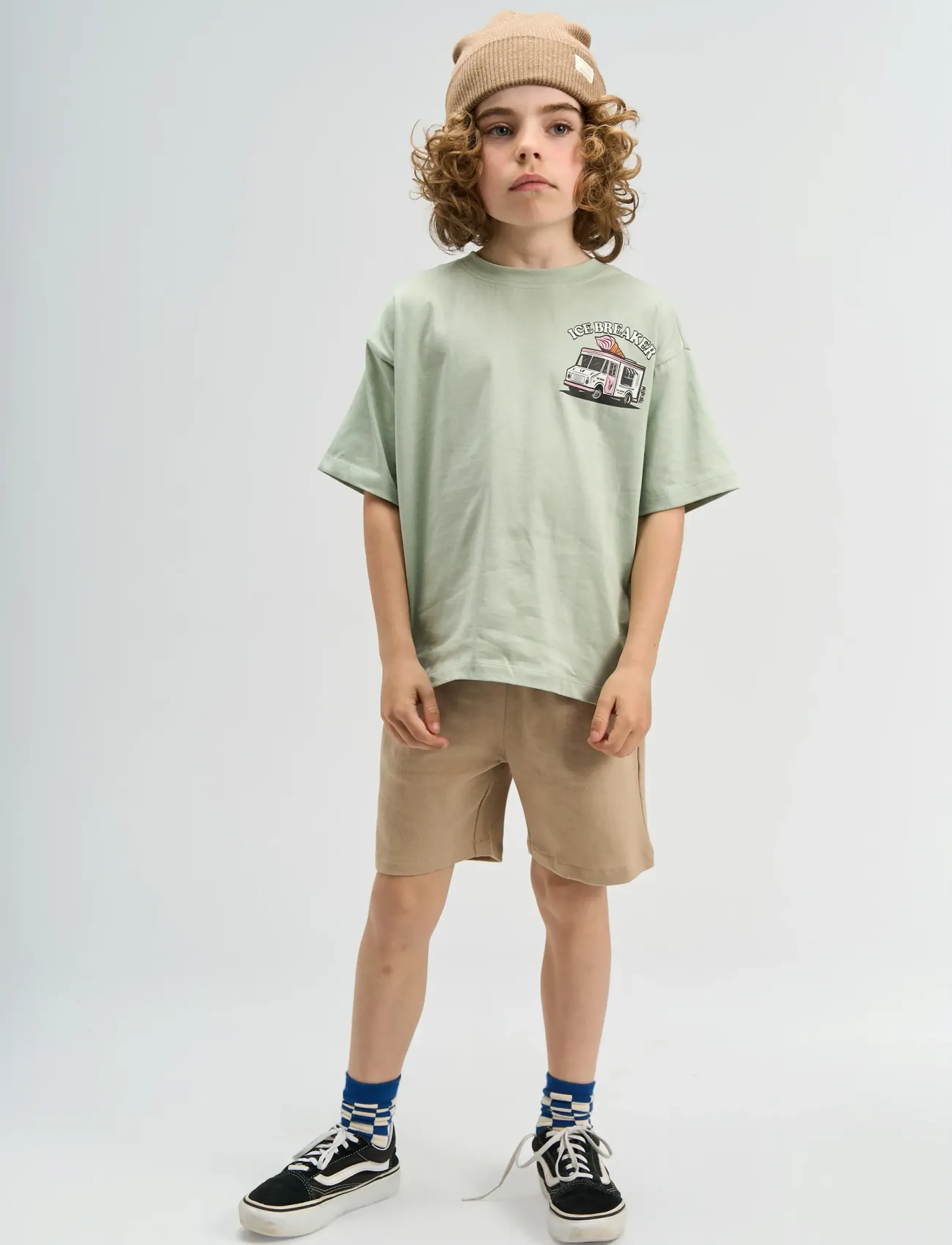 The New TNStennis Shorts - Sweatshorts - HUMUS / beige