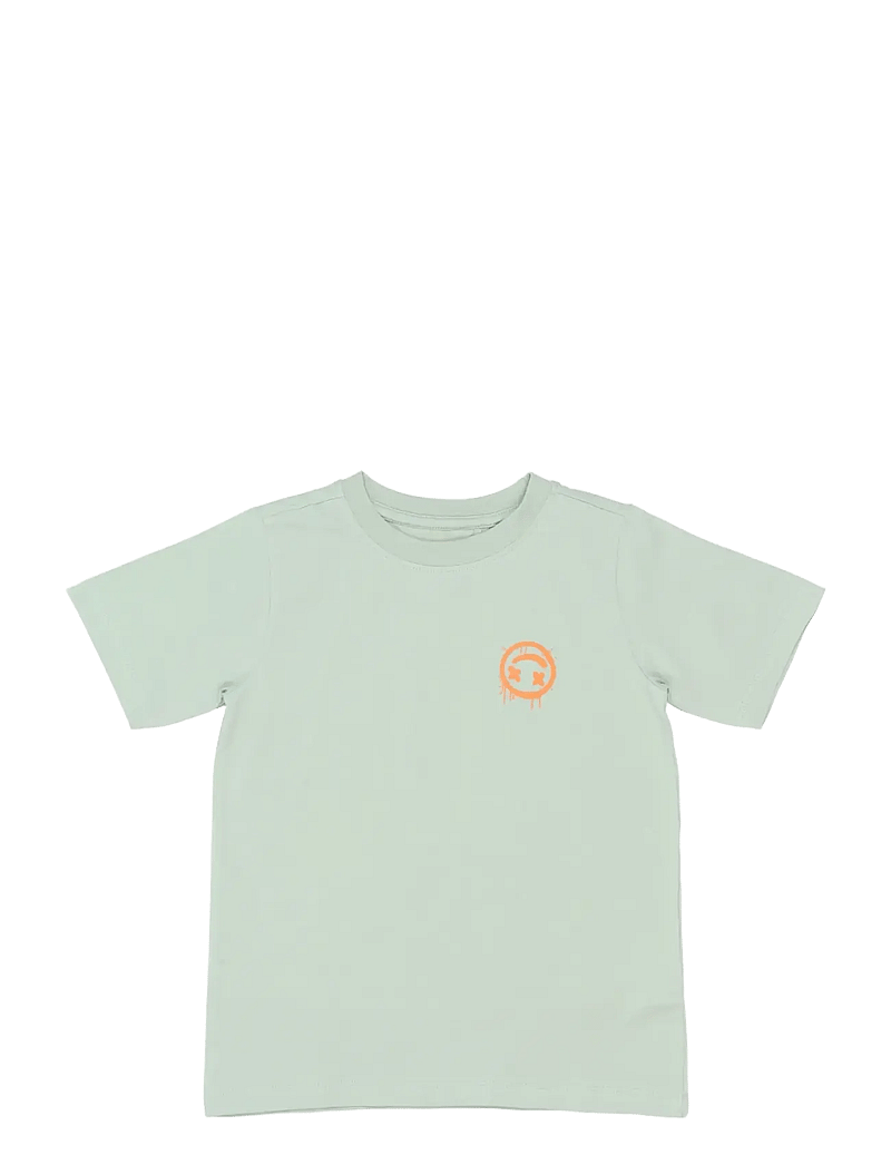 The New - TNSander S_S Tee - kortärmade t-shirts - aqua gray - 1
