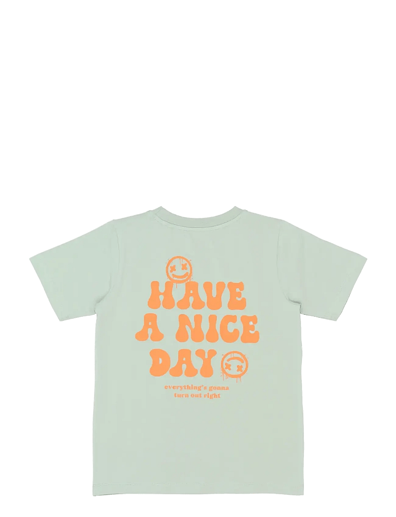 The New - TNSander S_S Tee - kortärmade t-shirts - aqua gray - 2