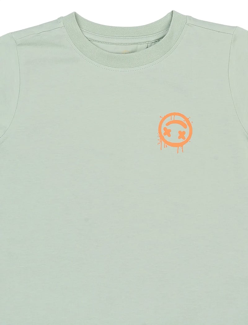 The New - TNSander S_S Tee - kortärmade t-shirts - aqua gray - 4