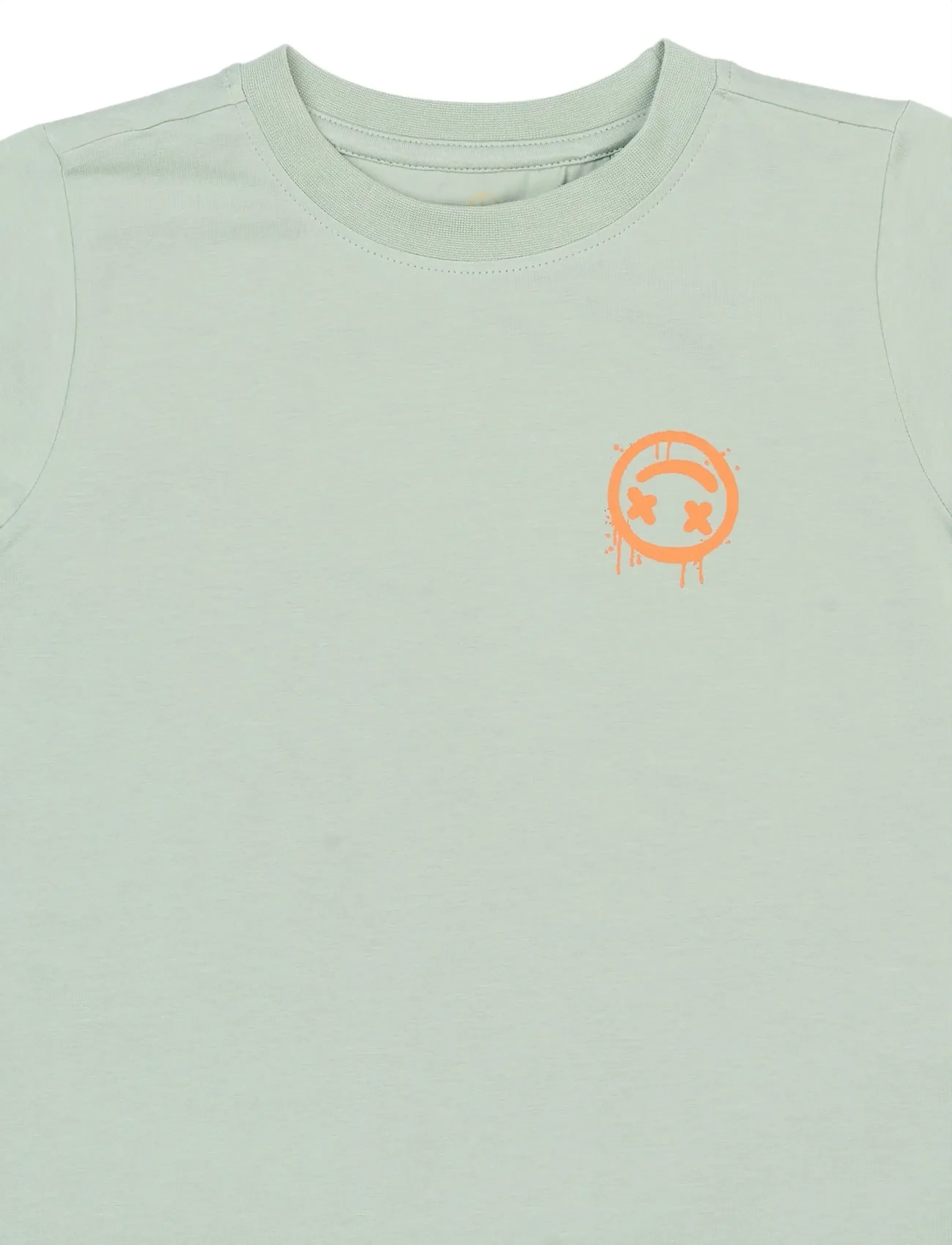 The New - TNSander S_S Tee - kortermede t-skjorter - aqua gray - 4