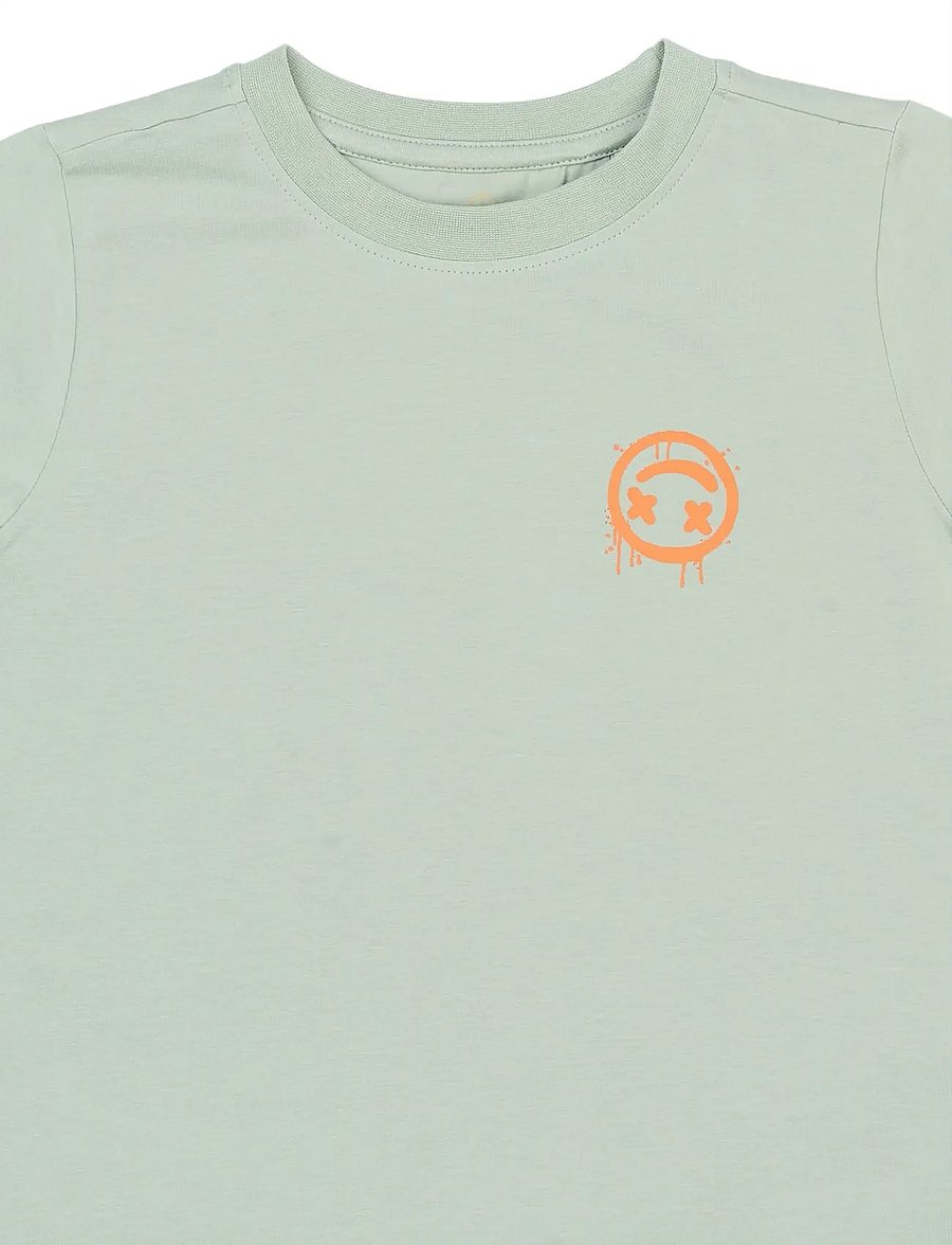 The New - TNSander S_S Tee - kurzärmelige - aqua gray - 4