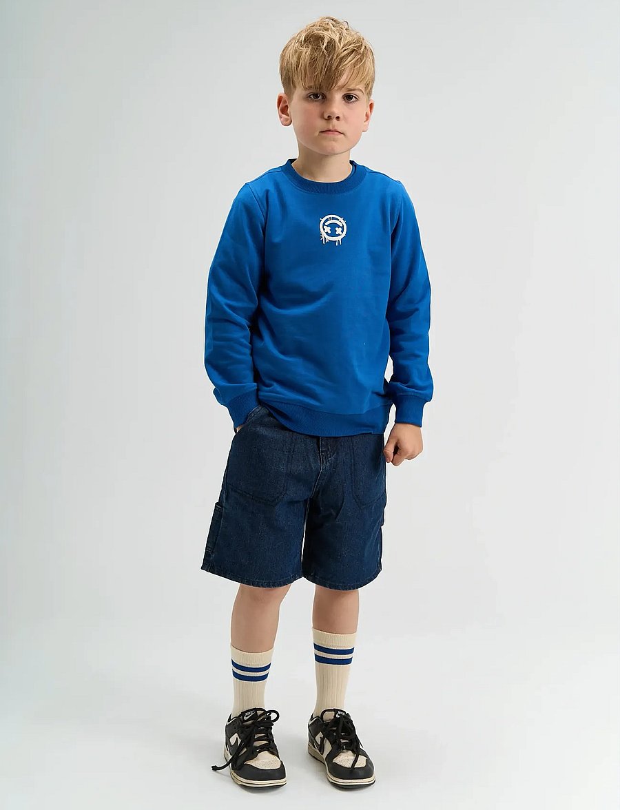 The New - TNSamir Sweatshirt - sweatshirts - true blue - 0