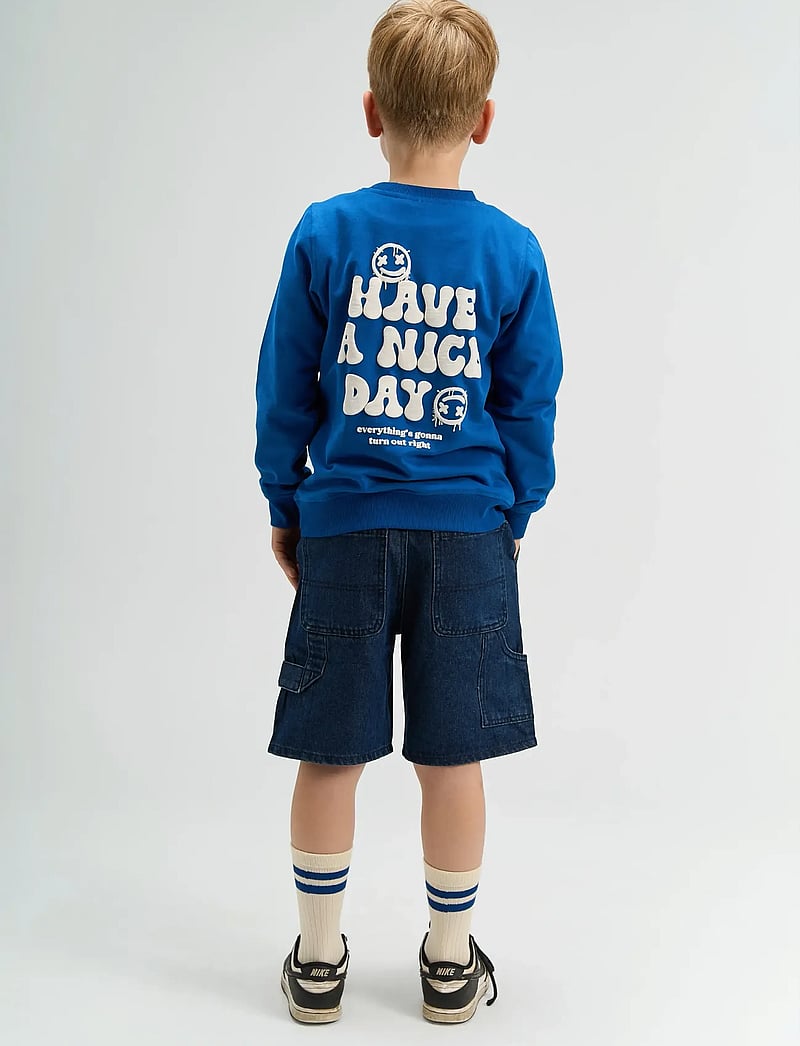 The New - TNSamir Sweatshirt - sweatshirts - true blue - 4